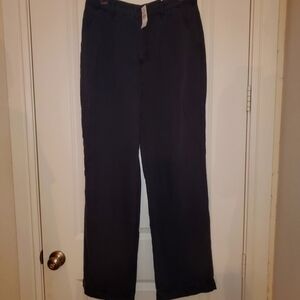 NWT Loft Womens Palazzo Black Pants, 28